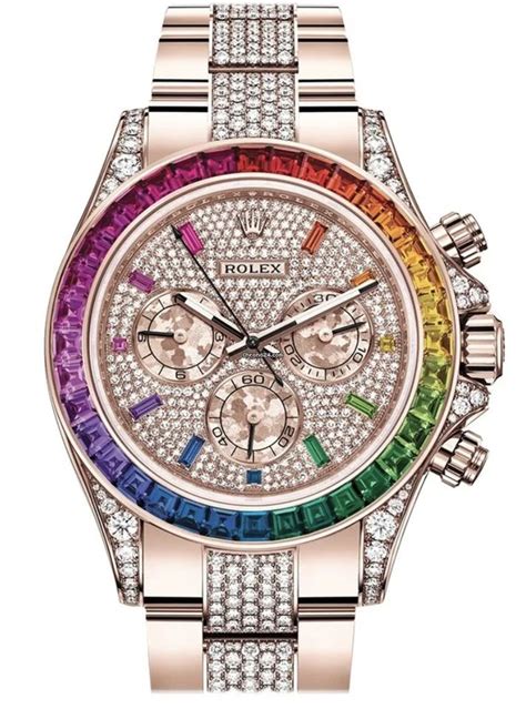 rolex daytona factory diamond rainbow|Rolex rainbow 2021 price.